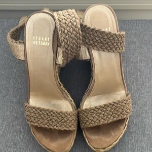 Stuart Weitzeman sandals.